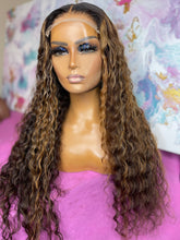 Load image into Gallery viewer, RAW CURLY 24” 5x5 HD LACE UNIT